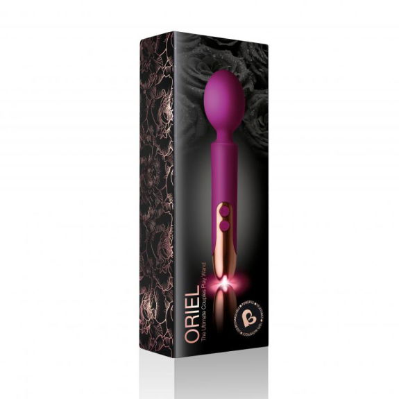 Rocks Off Oriel - Oplaadbare Wand Vibrator - Fuchsia