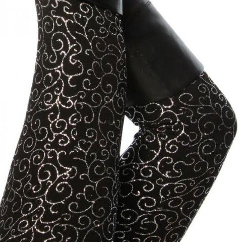 Legging in baroklook