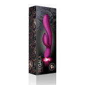 Rocks Off Regala - Rabbit Vibrator - Fuchsia