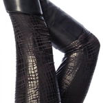Legging in krokodillenlook