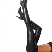 Legging in krokodillenlook