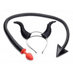 Devil Tail Anaalplug En Hoorntjes Set Devil Tail Anaalplug En Hoorntjes Set