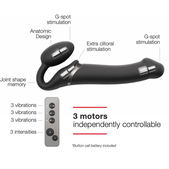 Strap On Me - Strapless Vibrerende Voorbind Dildo - Maat
