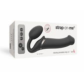 Strap On Me - Strapless Vibrerende Voorbind Dildo - Maat