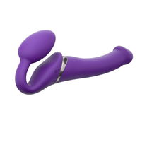 Strap On Me - Strapless Vibrerende Voorbind Dildo - Maat