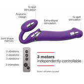 Strap On Me - Strapless Vibrerende Voorbind Dildo - Maat