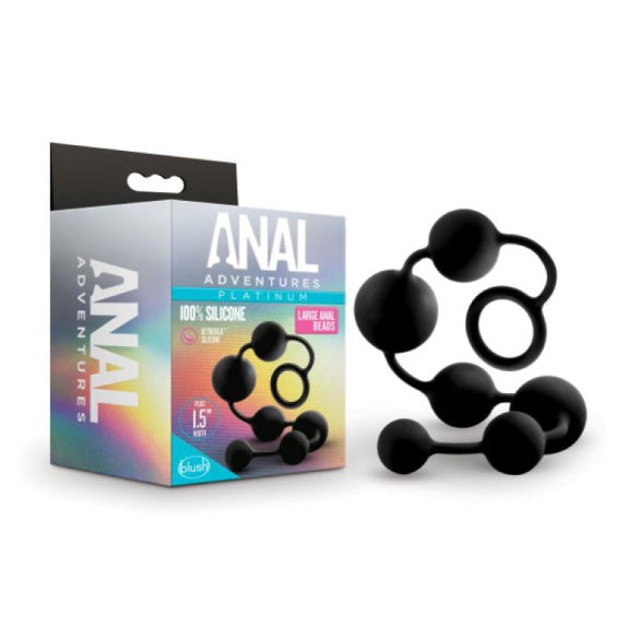 Anal Adventures Platinum - Siliconen Anaal Kralen Anal Adventures Platinum - Siliconen Anaal Kralen