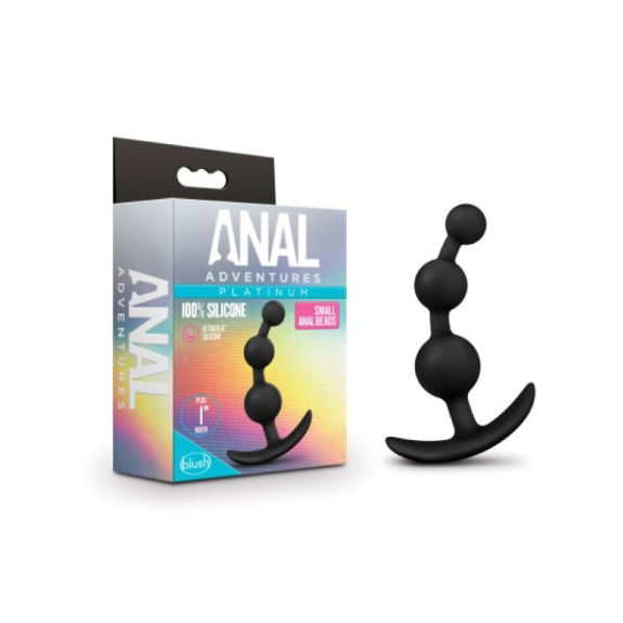 Anal Adventures Platinum - Anaal Plug Met Kralen Anal Adventures Platinum - Anaal Plug Met Kralen