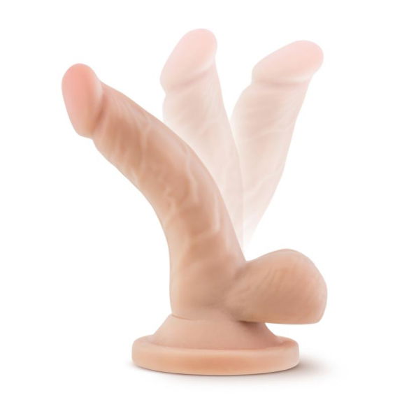 Dr Skin Dr. Skin - Mini Dildo Met Zuignap 12 cm - Beige