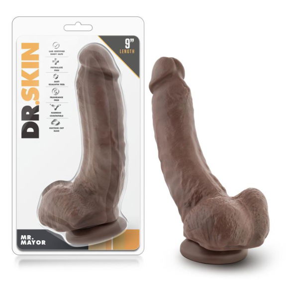 Dr. Skin - Mr. Mayor Dildo Met Zuignap 21 cm Dr. Skin - Mr. Mayor Dildo Met Zuignap 21 cm