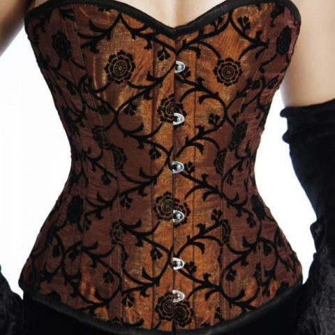 Taffeta corset