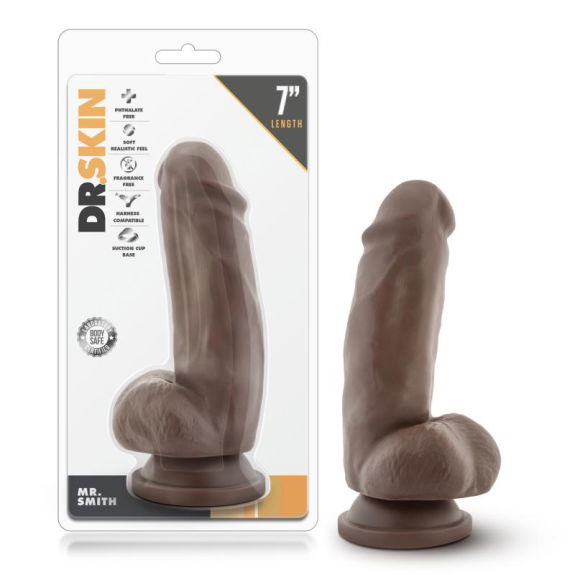 Dr. Skin - Mr. Smith Dildo Met Zuignap 19 cm Dr. Skin - Mr. Smith Dildo Met Zuignap 19 cm