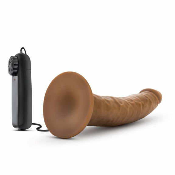 Dr Skin Dr. Skin - Dr. Dave Vibrator Met Zuignap - Mocha