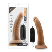 Dr Skin Dr. Skin - Dr. Dave Vibrator Met Zuignap - Mocha