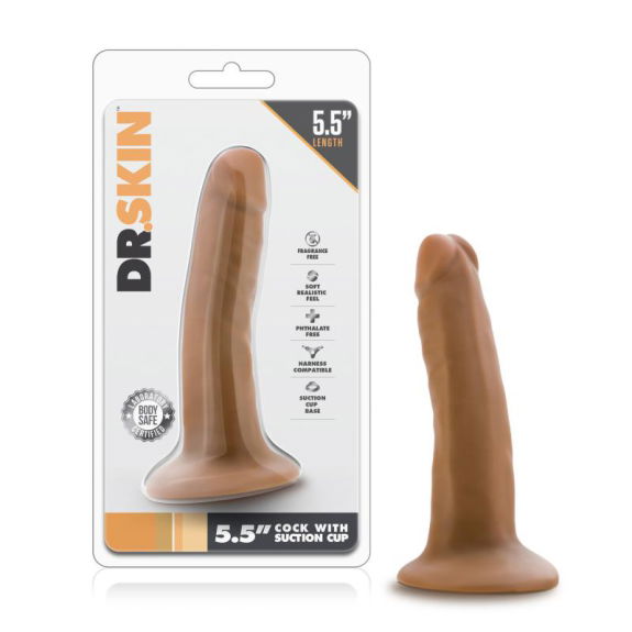 Dr. Skin - Realistische Dildo Met Zuignap 14 cm Dr. Skin - Realistische Dildo Met Zuignap 14 cm