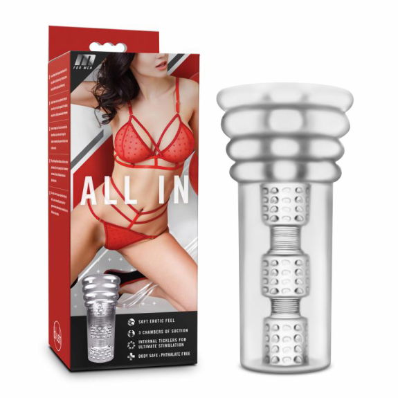 M for Men - All In Masturbator - Transparant