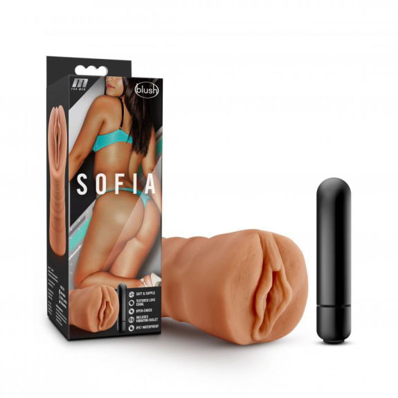 M for Men - Sofia Masturbator Met Bullet Vibrator