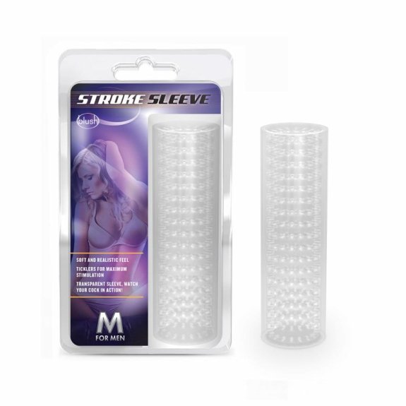 M for Men - Stroke Sleeve Flexibele Masturbator