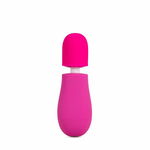 Rose - Petite Wand Vibrator Met Opzetstukken - Roze Rose - Petite Wand Vibrator Met Opzetstukken - Roze