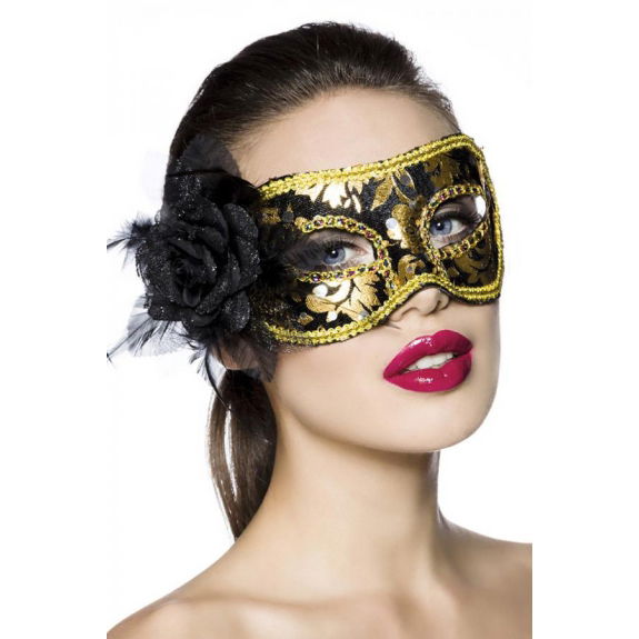 Venetiaans masker zwart