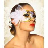Venetiaans masker wit