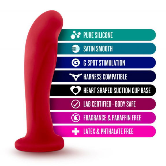 Temptasia Temptasia - Jezebel Dildo - Crimson