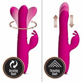 Lush Lush Kira Rabbit Vibrator - Velvet Roze