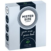 Mister Size MISTER.SIZE 47 mm Condooms 3 stuks