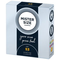 Mister Size MISTER.SIZE 53 mm Condooms 3 stuks