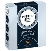 Mister Size MISTER.SIZE 57 mm Condooms 3 stuks