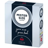 Mister Size MISTER.SIZE 60 mm Condooms 3 stuks