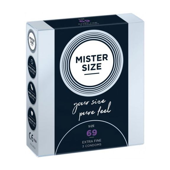 Mister Size MISTER.SIZE 64 mm Condooms 3 stuks