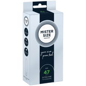 Mister Size MISTER.SIZE 47 mm Condooms 10 stuks