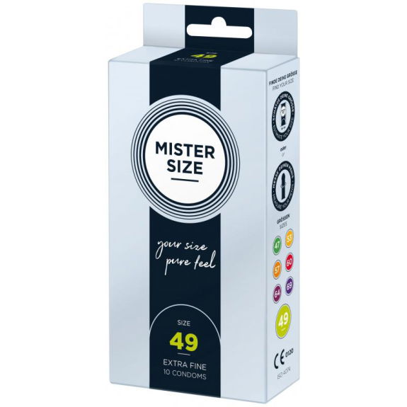 Mister Size MISTER.SIZE 49 mm Condooms 10 stuks