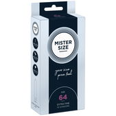 Mister Size MISTER.SIZE 64 mm Condooms 10 stuks