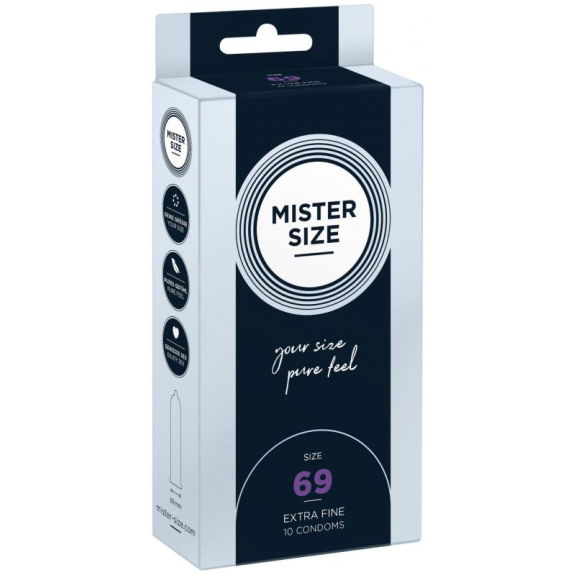 Mister Size MISTER.SIZE 69 mm Condooms 10 stuks