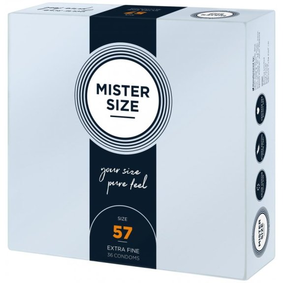 Mister Size MISTER.SIZE 57 mm Condooms 36 stuks