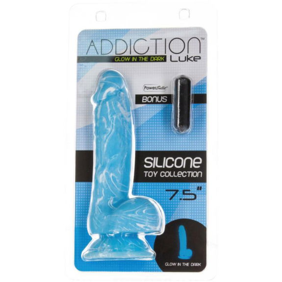 Addiction - Luke Glow In The Dark Dildo Addiction - Luke Glow In The Dark Dildo