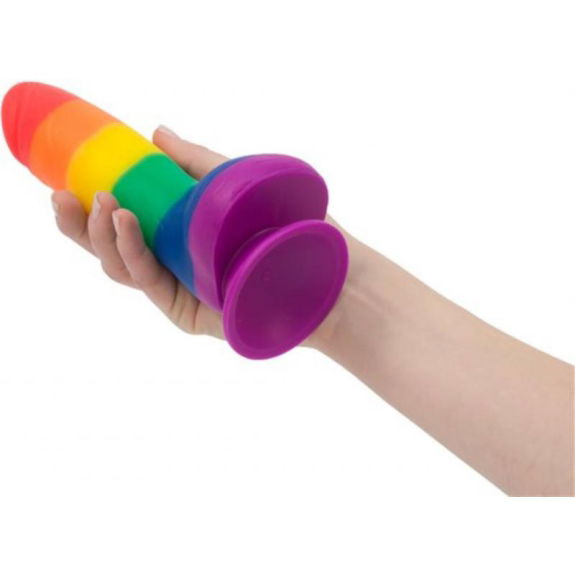 Addiction - Justin Rainbow Siliconen Dildo Addiction - Justin Rainbow Siliconen Dildo