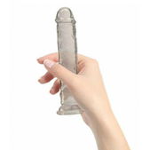 Addiction Crystal Addiction - Transparante Dildo - 18 cm