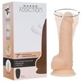Naked Addiction - Realistische Roterende Dildo Met Afsta