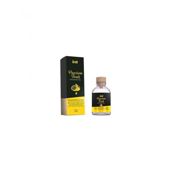 INTT Passion Fruit Verwarmende Massage Gel - 30 ml