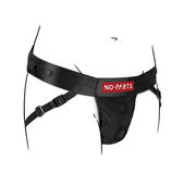 No-Parts - Taylor Adjustable Strap On Harnas Met Dubbele