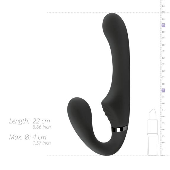 No-Parts - Avery Strapless Strapon Vibrerende Dildo 22 c No-Parts - Avery Strapless Strapon Vibrerende Dildo 22 c
