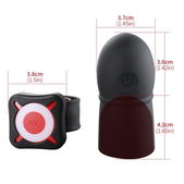 OTOUCH - Super Striker Verlengende Penis Sleeve Met Vibr