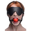 Strict Kinky Verstelbaar Harnas Met blinddoek En Ballgag Strict Kinky Verstelbaar Harnas Met blinddoek En Ballgag