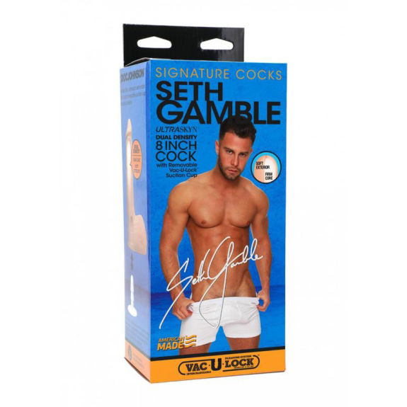 Signature Cocks - Seth Gamble Dildo Met Vac-U Signature Cocks - Seth Gamble Dildo Met Vac-U