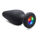 Light-Up Siliconen Anaal Plug - Large Light-Up Siliconen Anaal Plug - Large