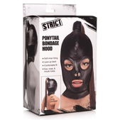 Strict Bondage Hoofd Masker Met Paardenstaart