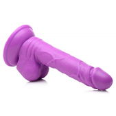 Pop Peckers Poppin Dildo 16,5 cm - Paars